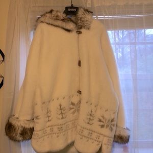 Coldwater Creek Faux Fur Coat (super soft!!!)